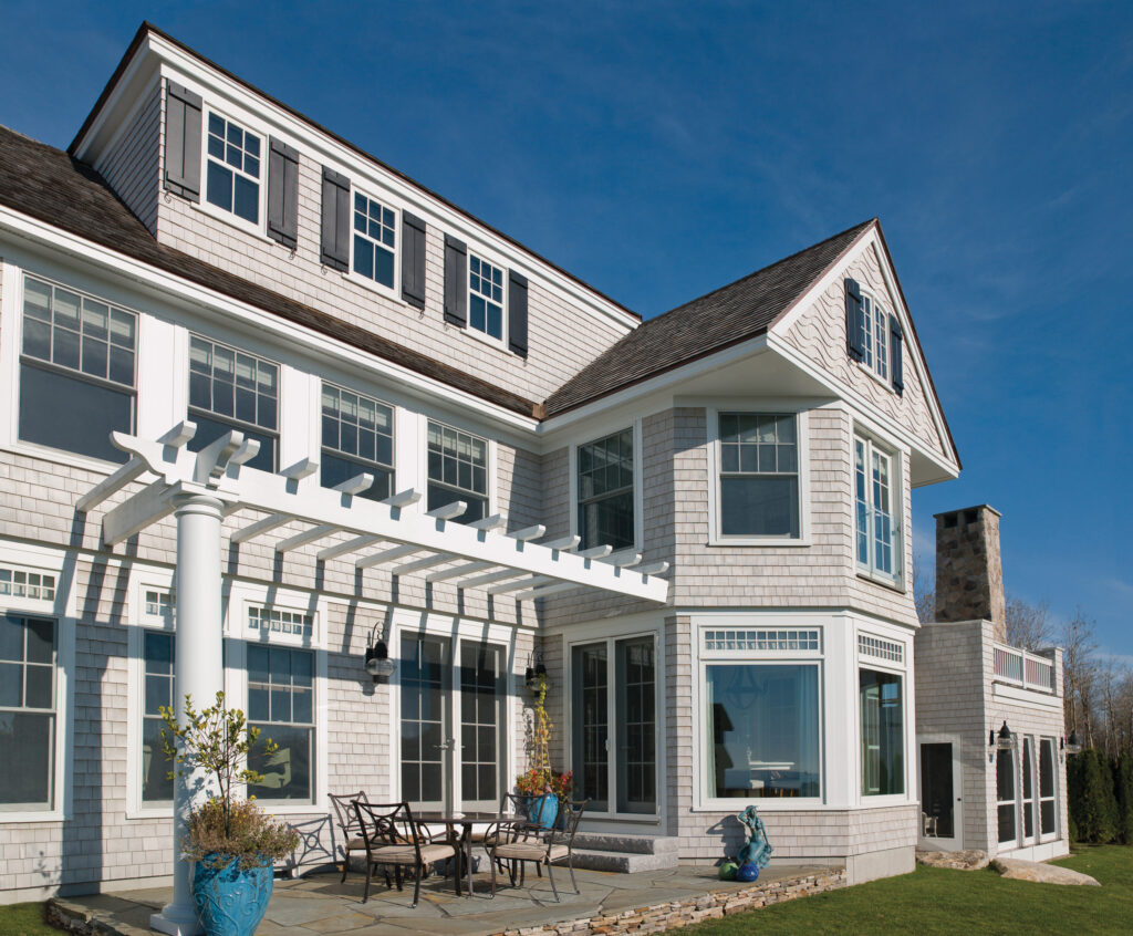 New vinyl siding installation on a Northern Virginia home