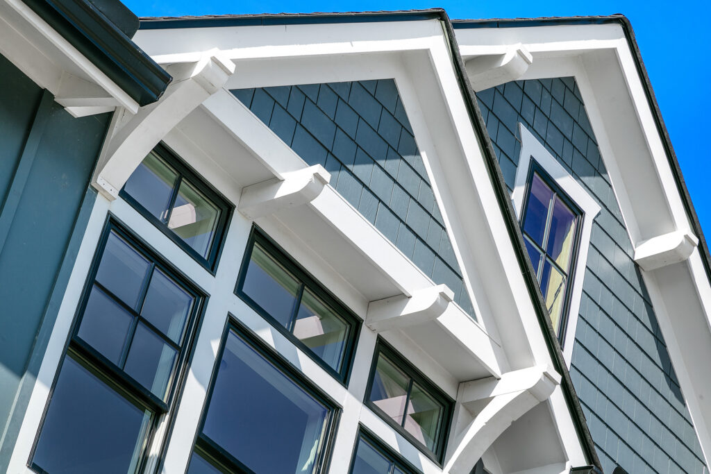 Exterior home upgrade with maintenance free siding