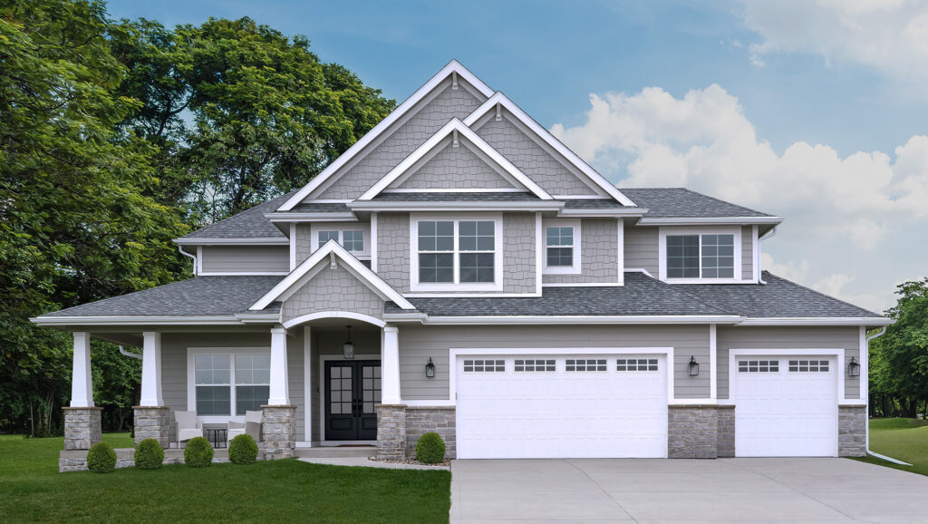 Residential roofing project featuring premium materials