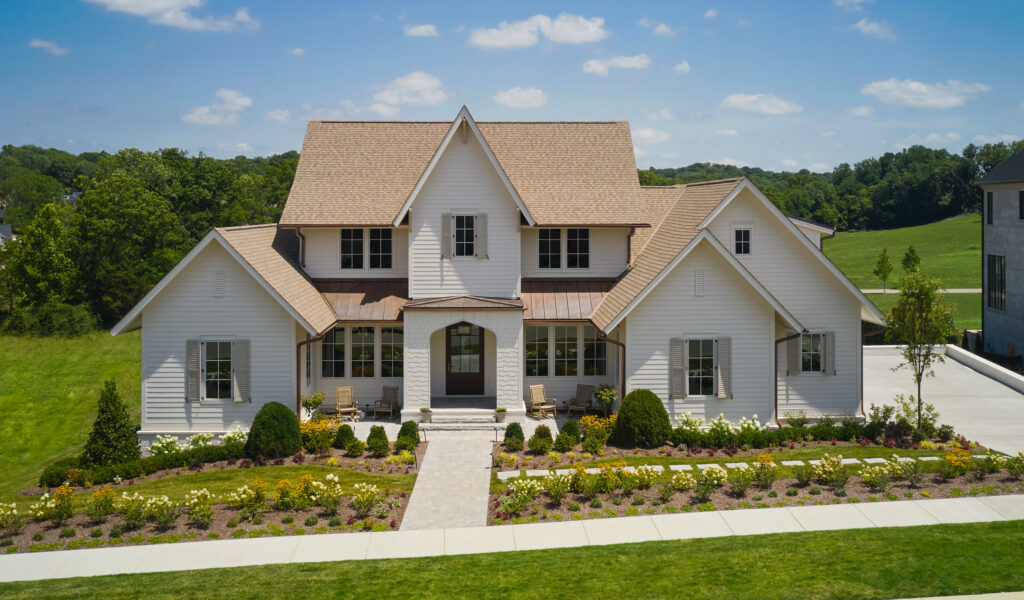 New shingle roof protecting a Northern Virginia residence